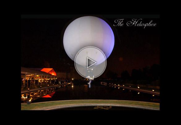 giant balloon, bulle, aerial bubble, white, aerial balloon, ballon aérien