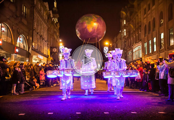 led parade, parade led, LED drums, LED drummers, tambours LED, percussionistes LED, percussion LED, lumière, light