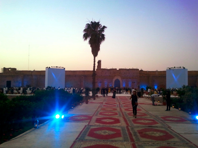 Palais BADII , Congrès Mondial de l’Education à l’Environnement, WEEC, Roi Mohammed VI, Fondation Mohammed VI , spectacle marocain, spectacle à marrakech