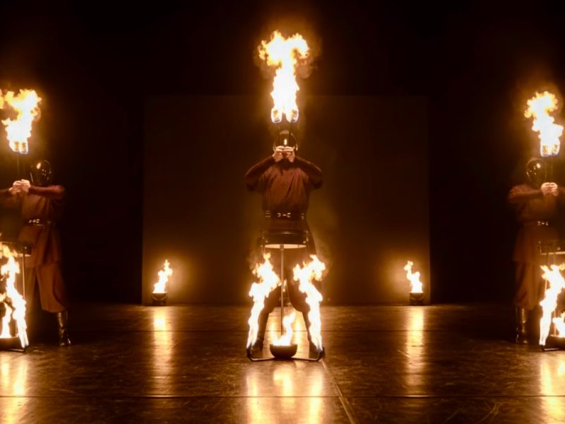 fire drummers show, corporate event entertainment, fire performance France, event entertainment agency, corporate anniversary entertainment, live show performers, fire show corporate event, gala entertainment ideas, event production France, unique corporate entertainment