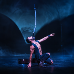 Balance sword act, Sword balancing performer, Sword balancing show, Got Talent finalist, Variety entertainment act, Corporate event entertainment, Luxury event entertainment, Unique circus acts, Sword balancing artist, Live entertainment show